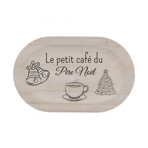 Plateau à boisson du père noël