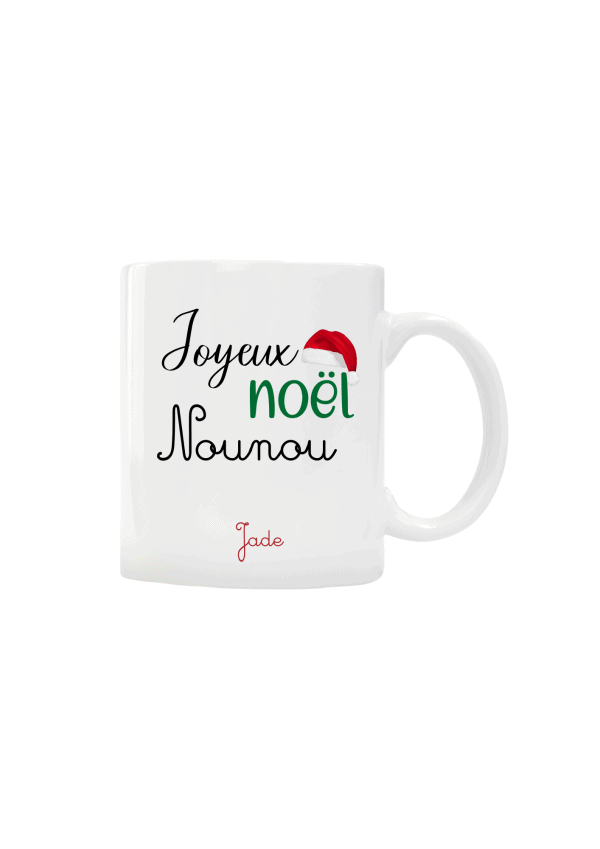 Mug bonnet noël