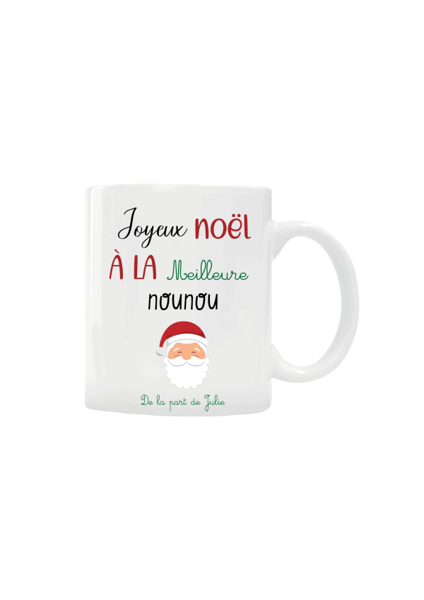 Mug motif noël