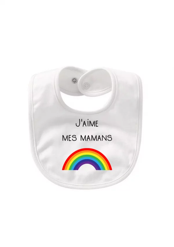 Bavoir arc-en-ciel Lgbt – Image 2