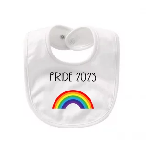 Bavoir arc-en-ciel Lgbt