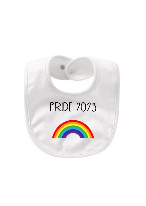 bavoir arc-en-ciel lgbt