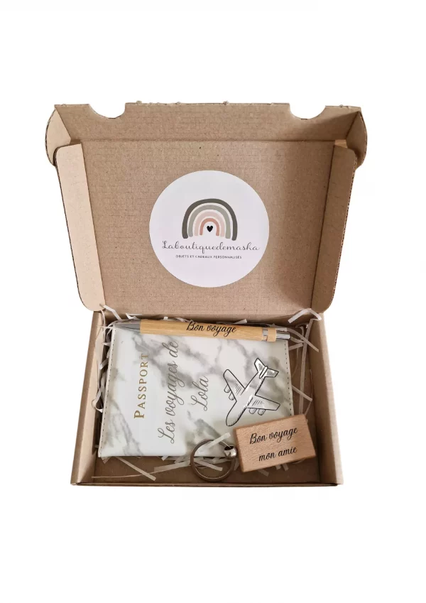 Coffret cadeau voyage