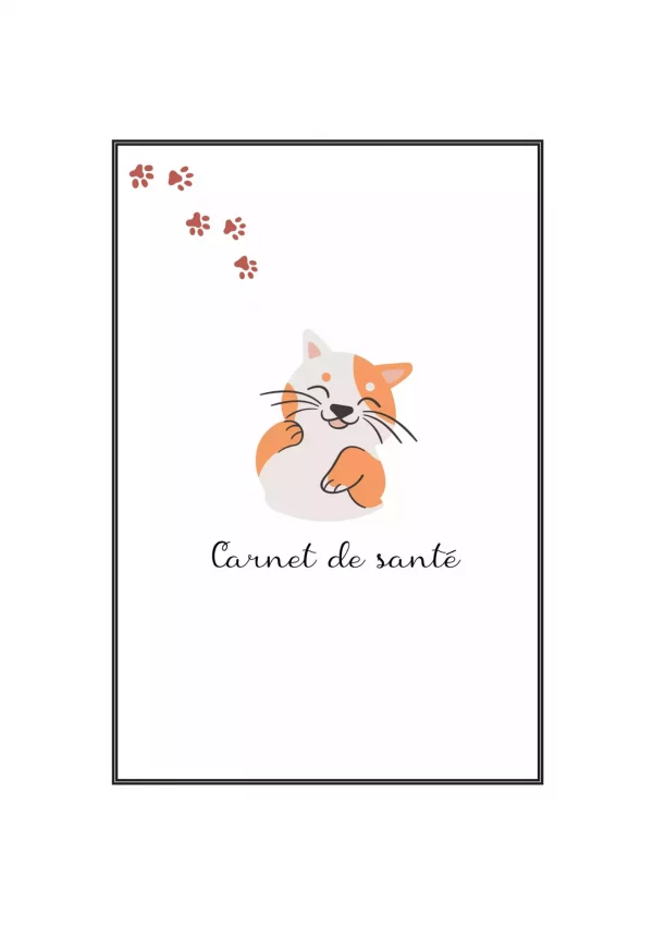 Carnet de santé chat