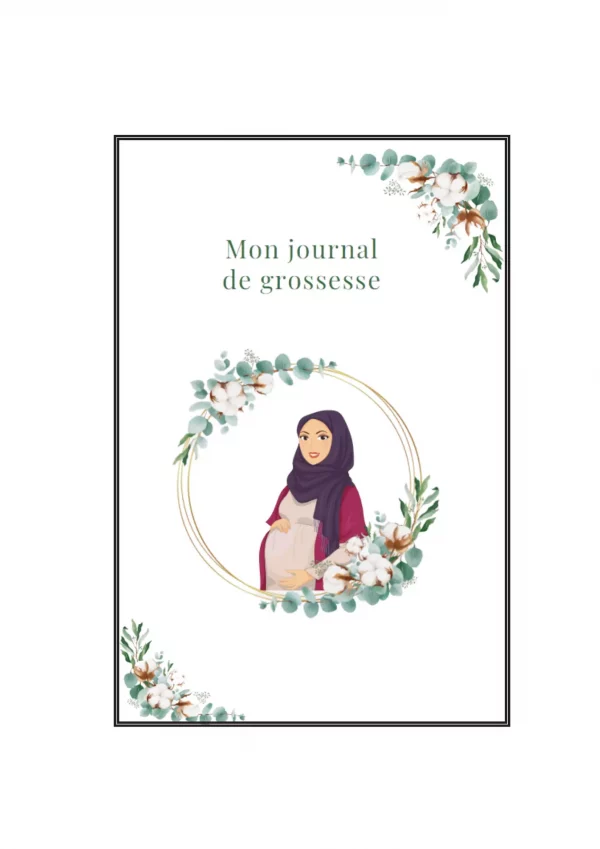 Journal de grossesse coton