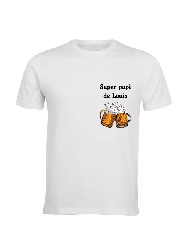 tee-shirt homme bière
