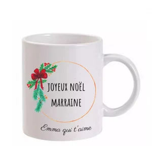 Mug couronne noël