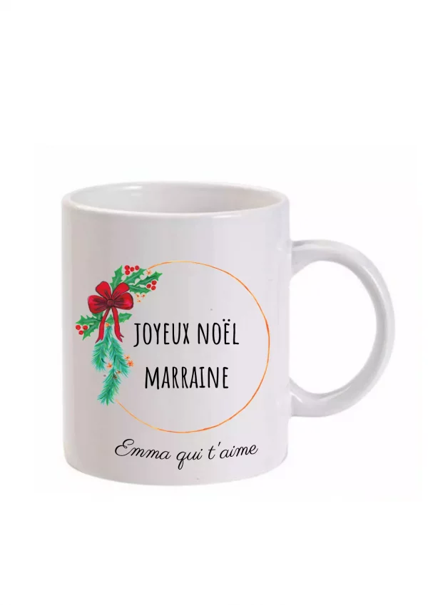 Mug couronne noël