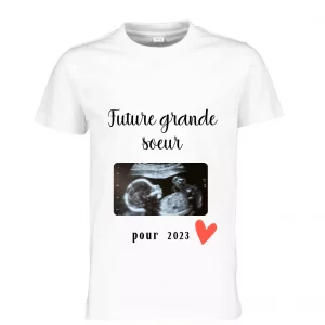 Tee-shirt enfant échographie