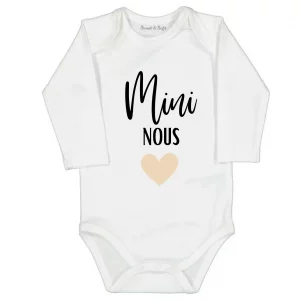 Body bébé mini nous