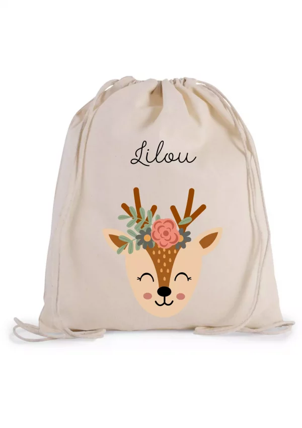 Sac à cordons biche