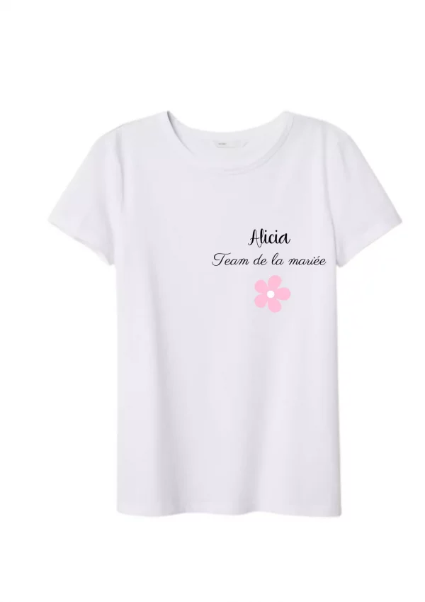 Tee-shirt femme team