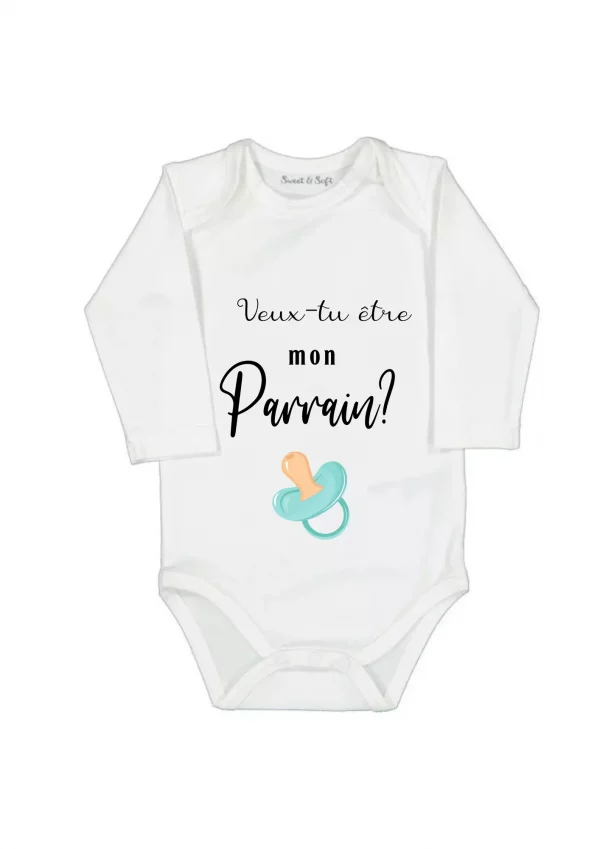 Body bébé demande parrain