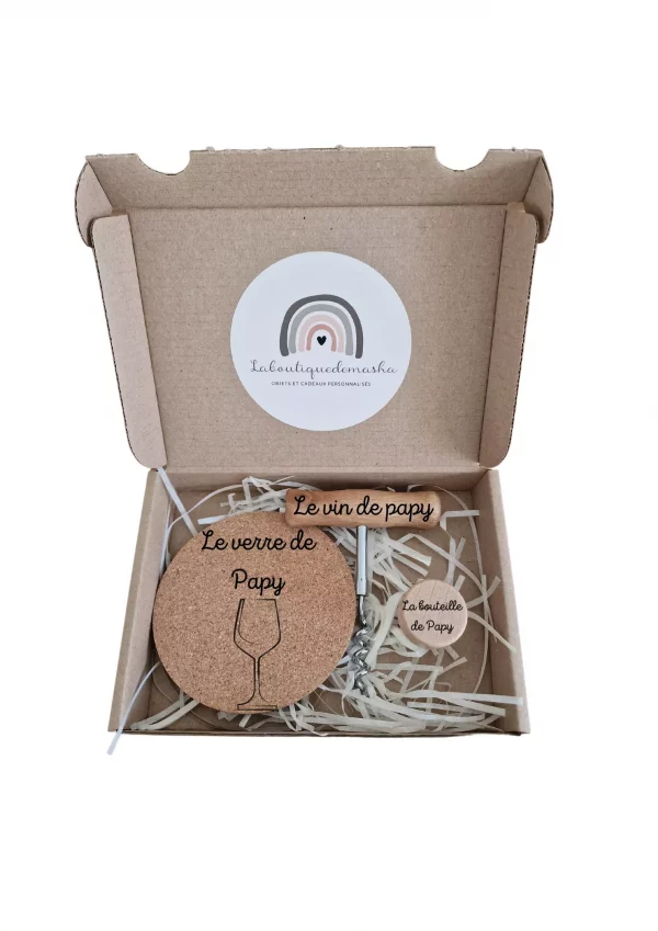 Coffret cadeau vin