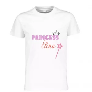 Tee-shirt enfant princesse