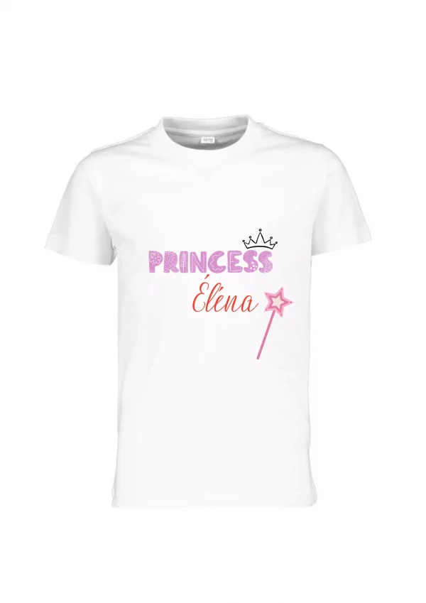 Tee-shirt enfant princesse