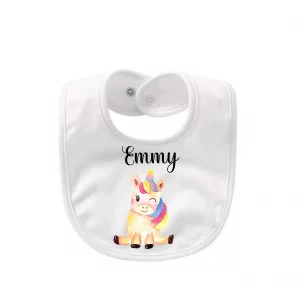 Bavoir licorne