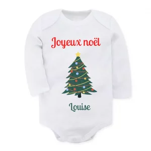 Body bébé joyeux noël