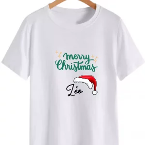 Tee-shirt enfant bonnet noël