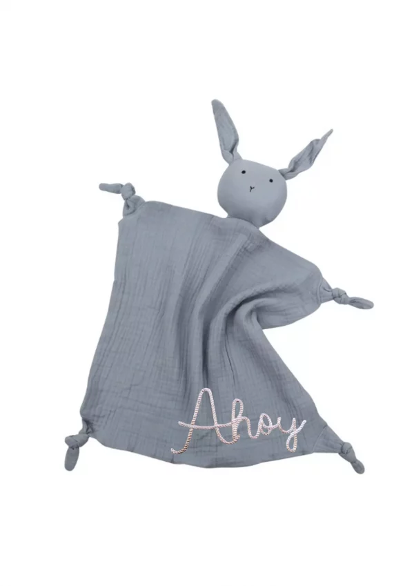 Doudou lange bleu