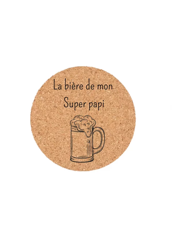 Dessous de verre en liège