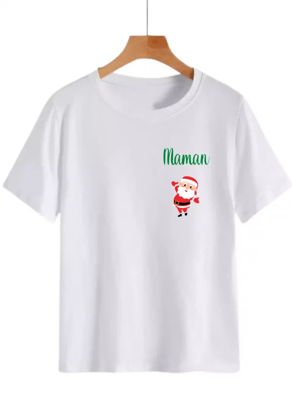 Tee-shirt femme père noël