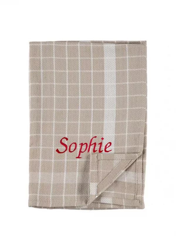 Torchon De Cuisine Personnalisé Pour Maman | Cadeau Personnalisé