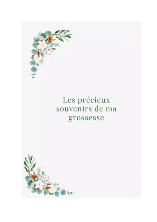 Journal de grossesse coton – Image 2