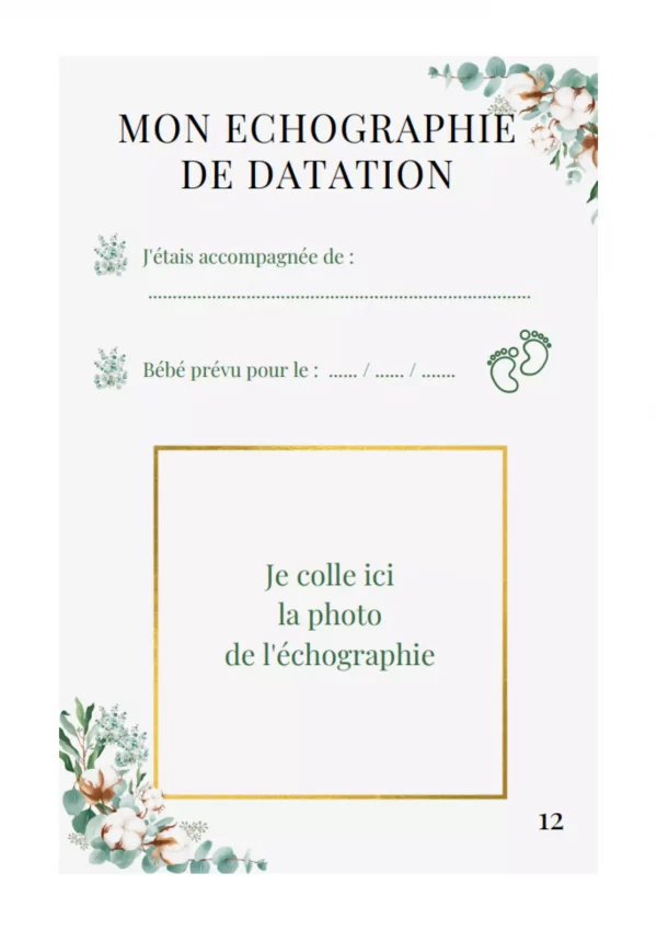 Journal de grossesse coton – Image 6