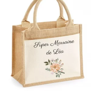 Sac cabas fleur