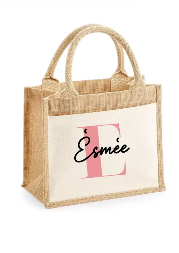Sac cabas lettre