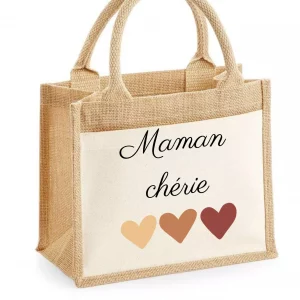 Sac cabas triple coeur