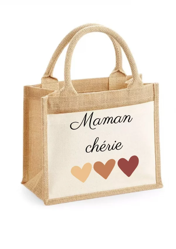 Sac cabas triple coeur