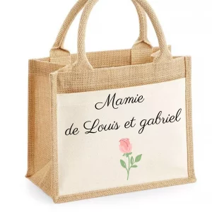 Sac cabas rose