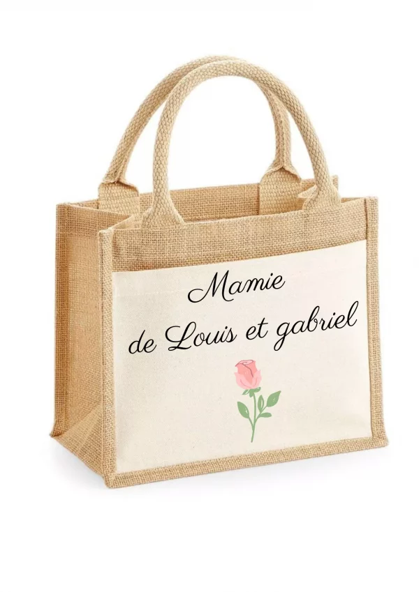 Sac cabas rose