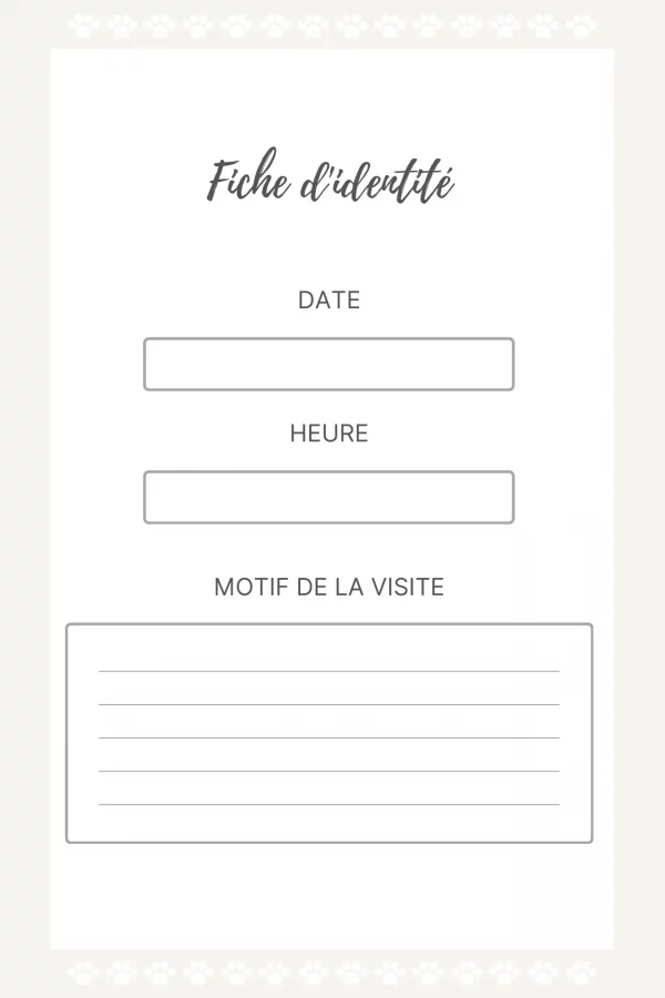 Carnet de santé chat – Image 3