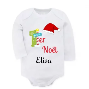 Body bébé premier noël