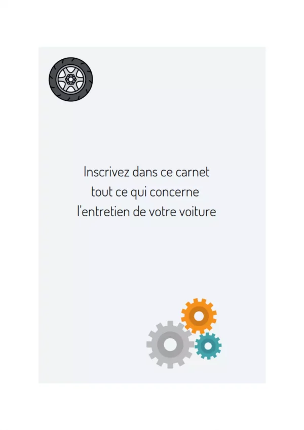 Carnet d'entretien de voiture – Image 2