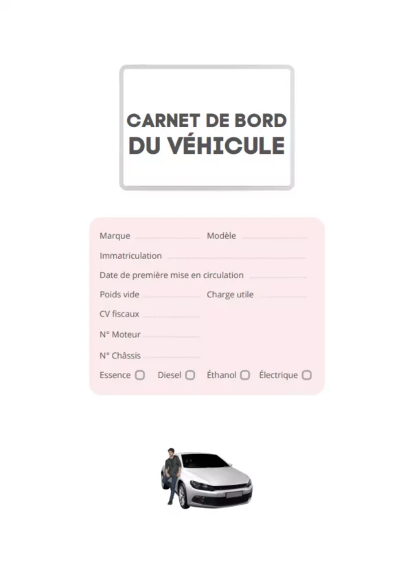 Carnet d'entretien de voiture – Image 3