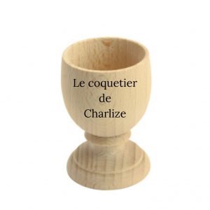 Coquetier en bois