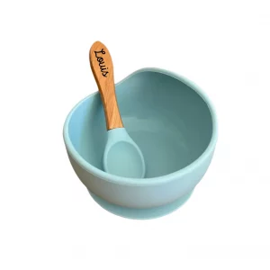 Bol de repas bleu