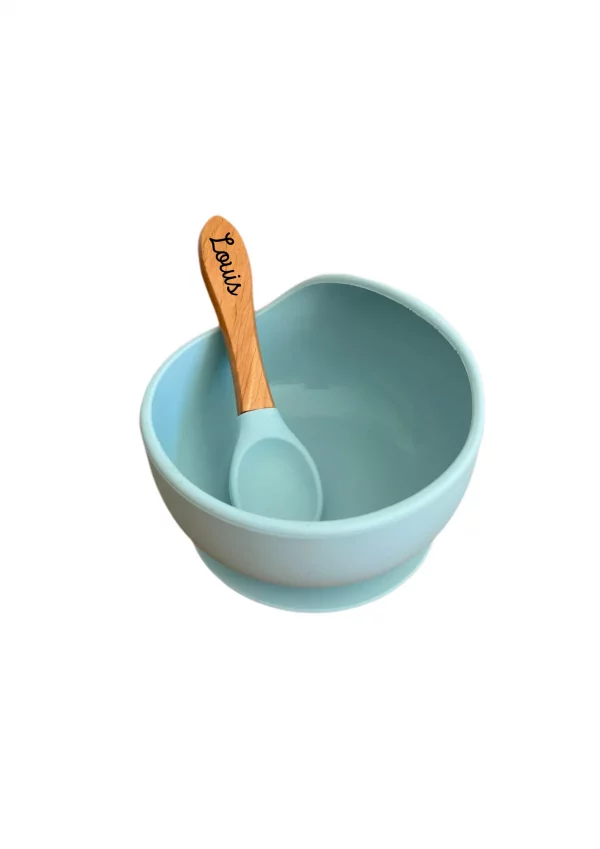 Bol de repas bleu