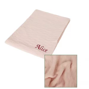 Couverture bébé rose