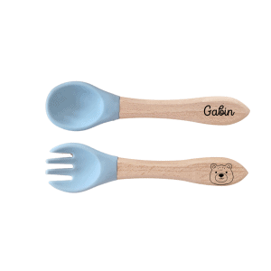 Set de couverts bleu