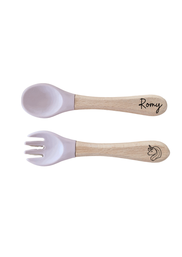 Set de couverts rose clair