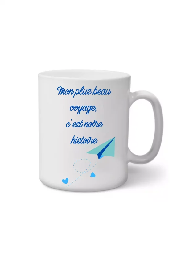 Mug voyage amour
