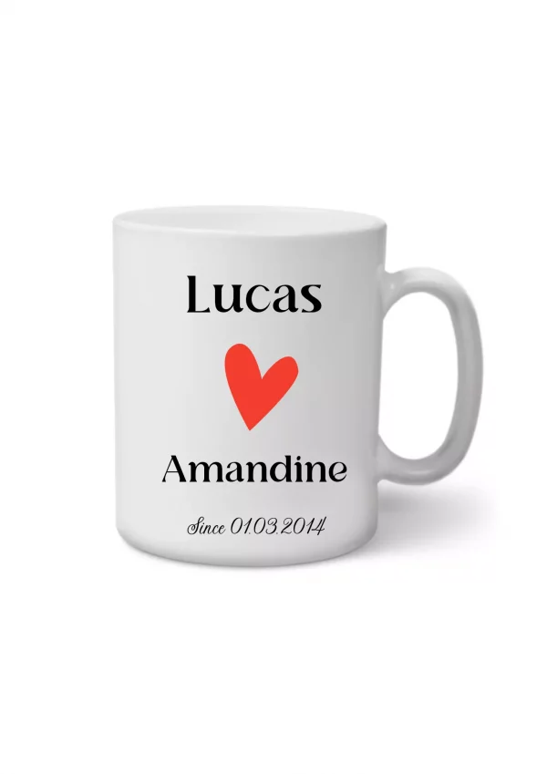 Mug coeur