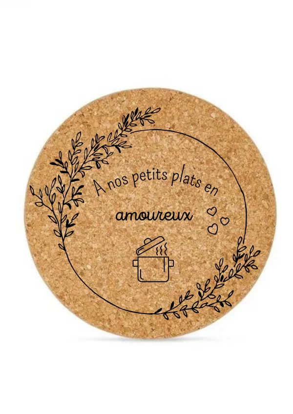 Dessous de plat amoureux