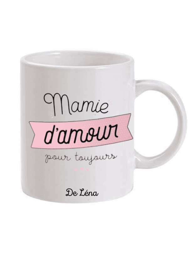 Mug mamie d'amour pour toujours