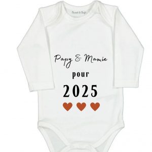 Body bébé annonce grossesse